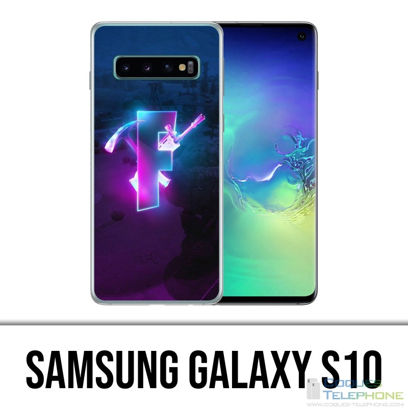 Custodia Samsung Galaxy S10 - Fortnite Logo Glow