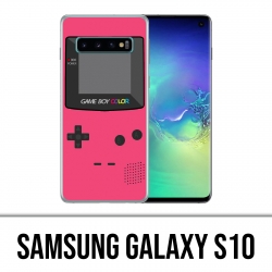 Custodia Samsung Galaxy S10 - Game Boy Colore rosa