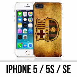 Coque iPhone 5 / 5S / SE - Barcelone Vintage Football