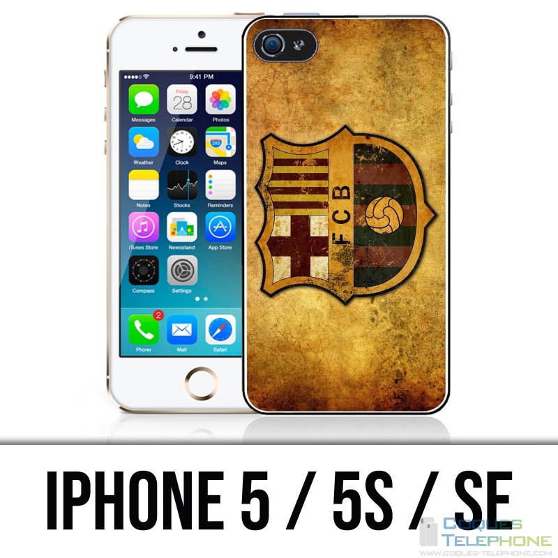IPhone 5 / 5S / SE Case - Barcelona Vintage Football