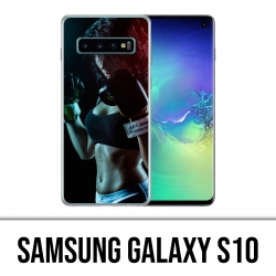 Samsung Galaxy S10 Hülle - Girl Boxing