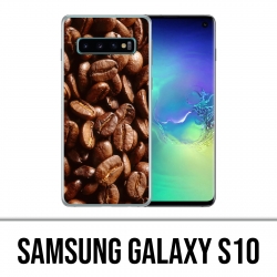 Samsung Galaxy S10 Hülle - Kaffeebohnen