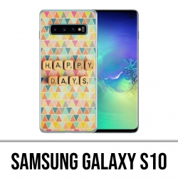 Samsung Galaxy S10 Hülle - Happy Days