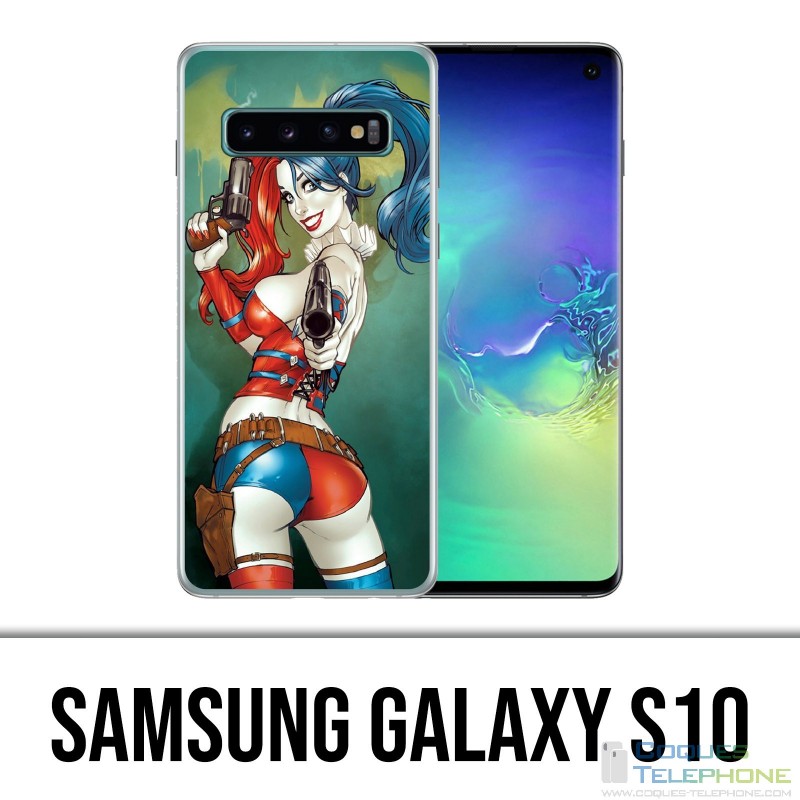 Samsung Galaxy S10 Case - Harley Quinn Comics
