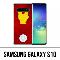 Coque Samsung Galaxy S10 - Iron Man Art Design