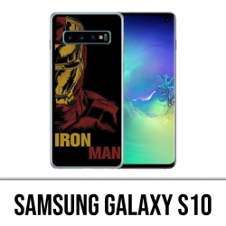 Coque Samsung Galaxy S10 - Iron Man Comics