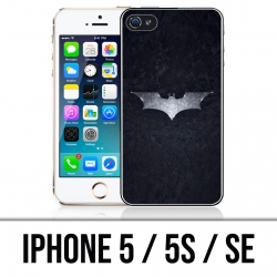 Coque iPhone 5 / 5S / SE - Batman Logo Dark Knight