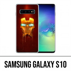 Coque Samsung Galaxy S10 - Iron Man Gold