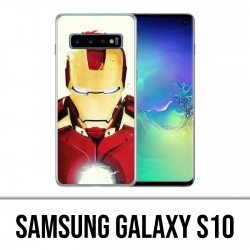 Carcasa Samsung Galaxy S10 - Iron Man Paintart