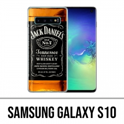 Coque Samsung Galaxy S10 - Jack Daniels Bouteille