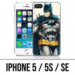 IPhone 5 / 5S / SE Schutzhülle - Batman Paint Art