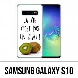 Samsung Galaxy S10 Hülle - Das Leben keine Kiwi