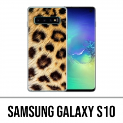 Samsung Galaxy S10 Hülle - Leopard