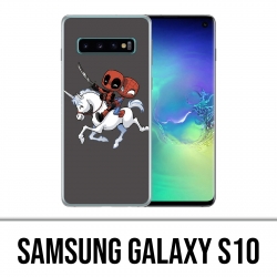 Carcasa Samsung Galaxy S10 - Unicorn Deadpool Spiderman