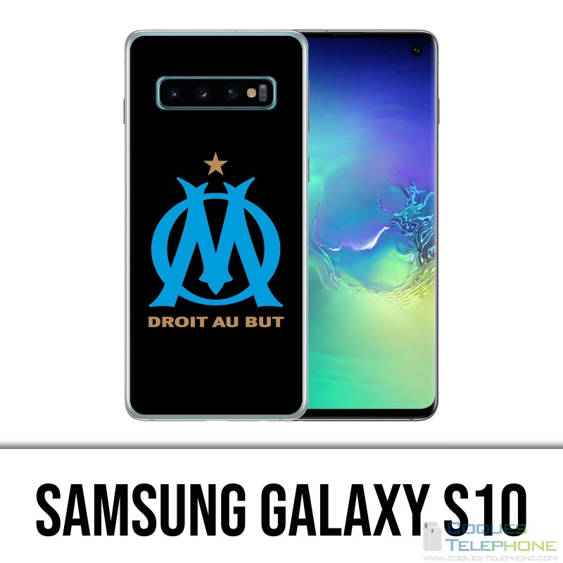 Samsung Galaxy S10 case - Om Marseille Black Logo