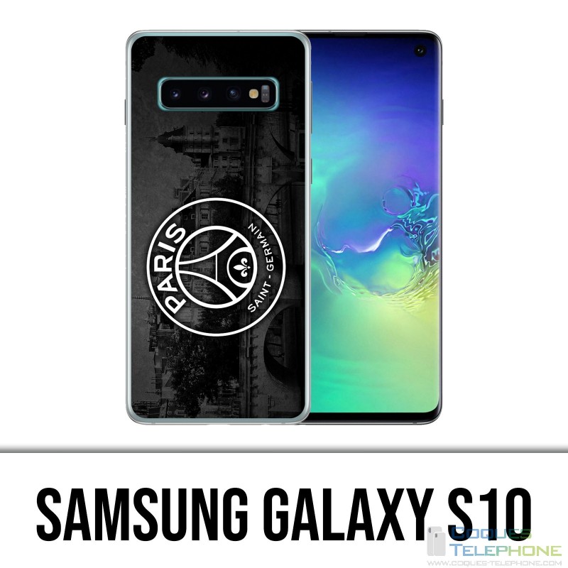 Samsung Galaxy S10 Case - Logo Psg Black Background
