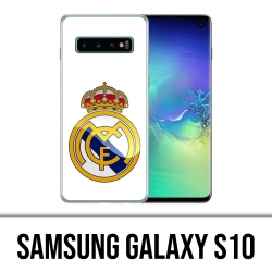 Carcasa Samsung Galaxy S10 - Logotipo del Real Madrid