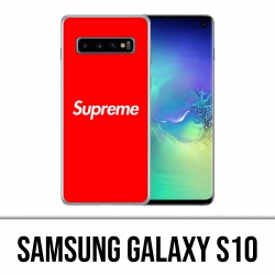 Samsung Galaxy S10 Case - Supreme Logo