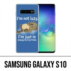 Samsung Galaxy S10 case - Loutre Not Lazy