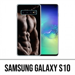 Coque Samsung Galaxy S10 - Man Muscles