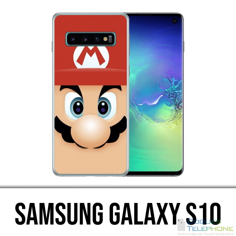 Custodia Samsung Galaxy S10 - Mario Face