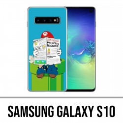 Samsung Galaxy S10 Hülle - Mario Humor