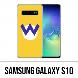 Carcasa Samsung Galaxy S10 - Logotipo de Mario Wario