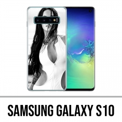 Coque Samsung Galaxy S10 - Megan Fox