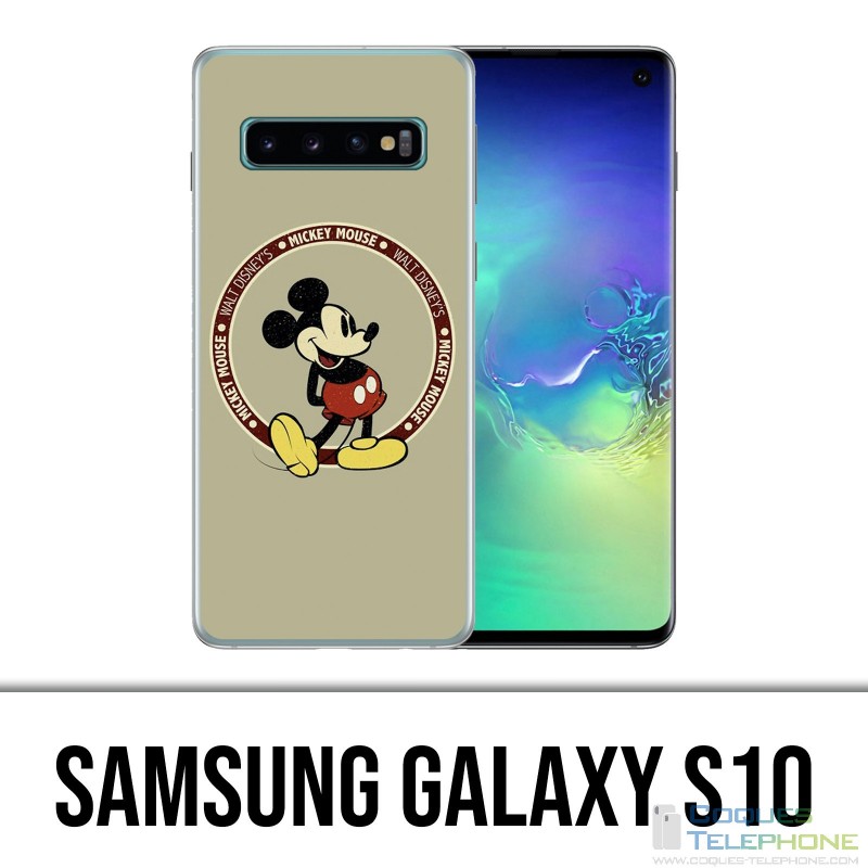 Samsung Galaxy S10 Hülle - Vintage Mickey