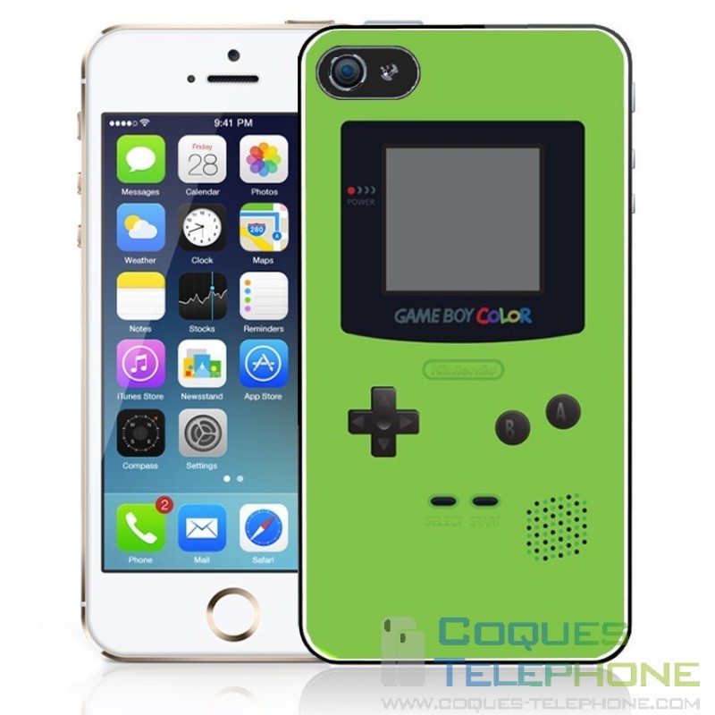 Coque téléphone Game Boy Color - Vert