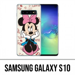 Samsung Galaxy S10 Hülle - Minnie Love