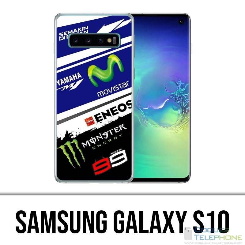 Custodia Samsung Galaxy S10 - Motogp M1 99 Lorenzo