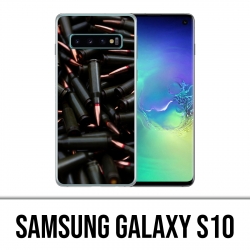 Carcasa Samsung Galaxy S10 - Munición Negra