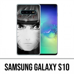 Carcasa Samsung Galaxy S10 - Naruto Blanco y Negro