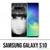 Carcasa Samsung Galaxy S10 - Naruto Blanco y Negro