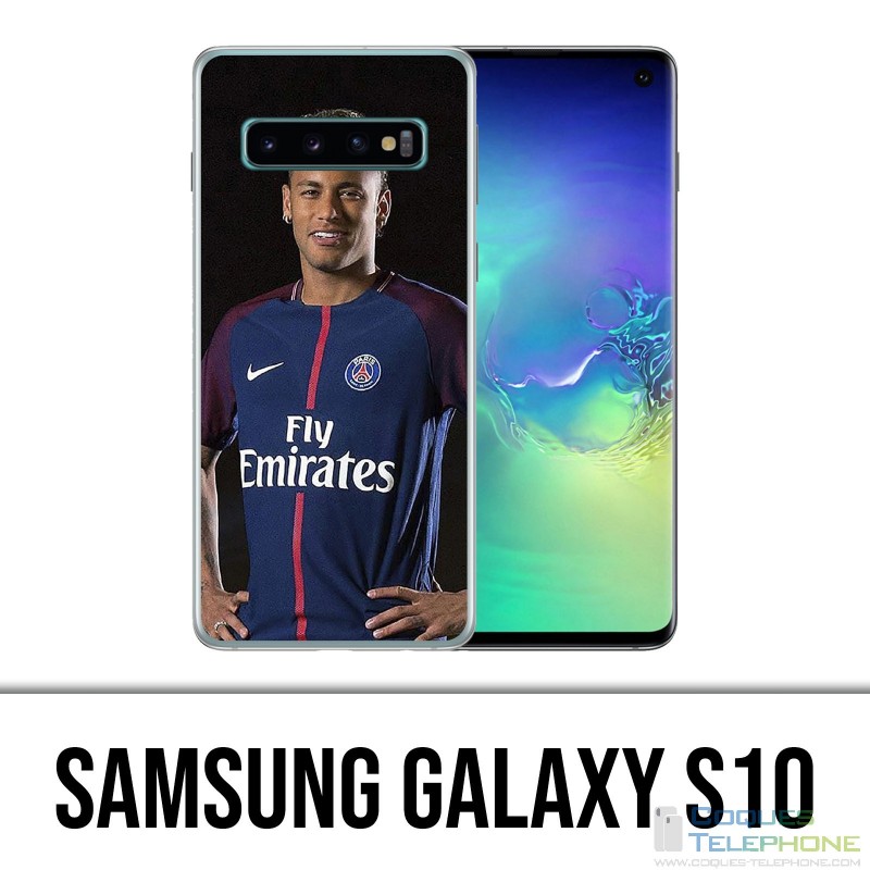 Carcasa Samsung Galaxy S10 - Neymar Psg Cartoon