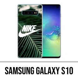 Carcasa Samsung Galaxy S10 - Logotipo Nike Palm