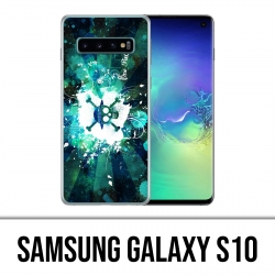 Carcasa Samsung Galaxy S10 - One Piece Neon Green