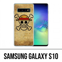 Carcasa Samsung Galaxy S10 - Logotipo vintage de una pieza