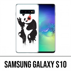 Coque Samsung Galaxy S10 - Panda Rock