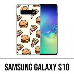 Coque Samsung Galaxy S10 - Pizza Burger