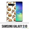 Samsung Galaxy S10 Hülle - Pizza Burger