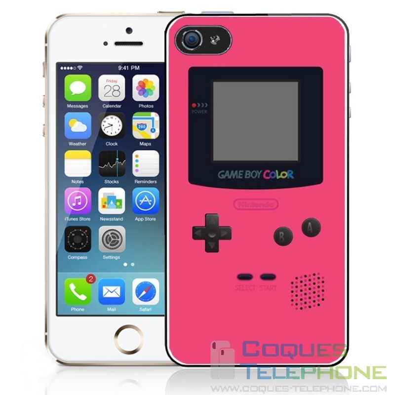 Coque téléphone Game Boy Color - Rose