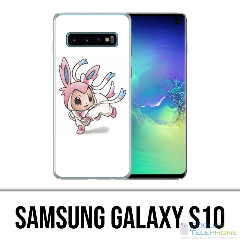 Coque Samsung Galaxy S10 - Pokémon bébé Nymphali