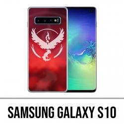 Carcasa Samsung Galaxy S10 - Pokémon Go Team Red