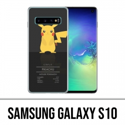 Coque Samsung Galaxy S10 - Pokémon Pikachu