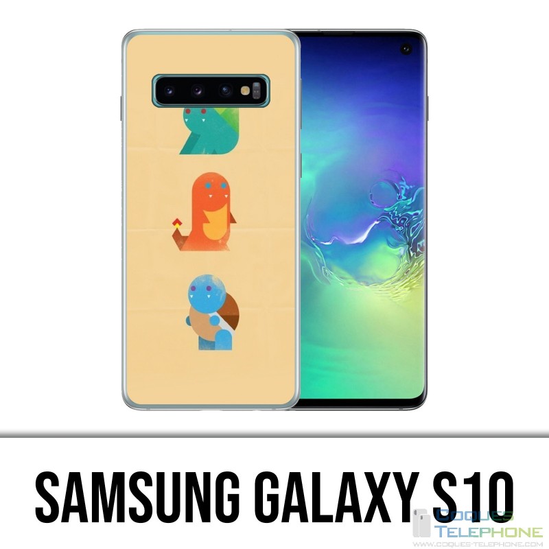 Coque Samsung Galaxy S10 - Pokémon Abstrait
