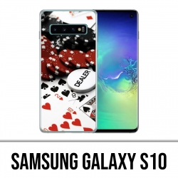 Coque Samsung Galaxy S10 - Poker Dealer