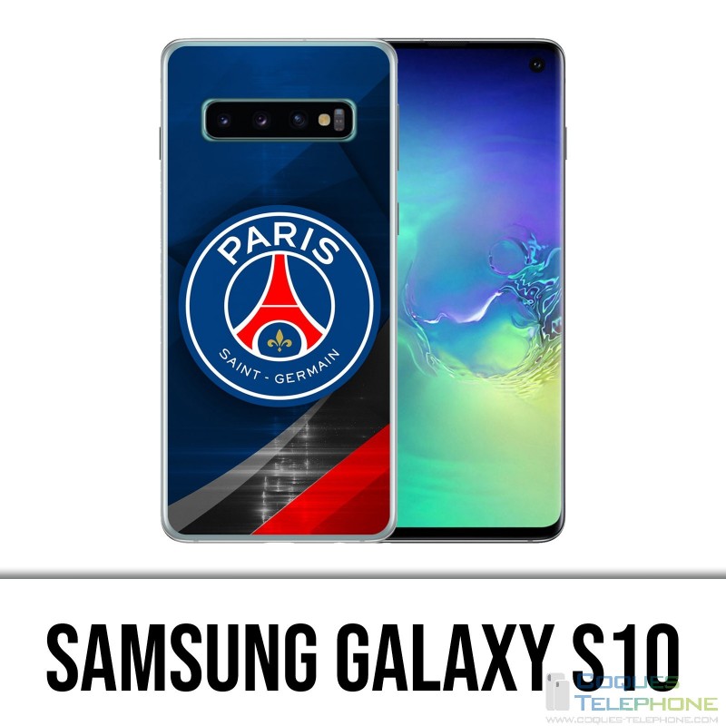 Funda Samsung Galaxy S10 - PSG Logo Metal Chrome