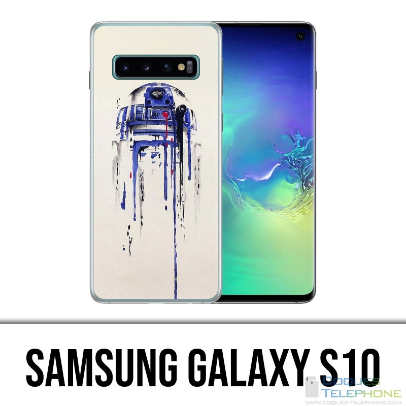 Custodia Samsung Galaxy S10 - R2D2 Paint